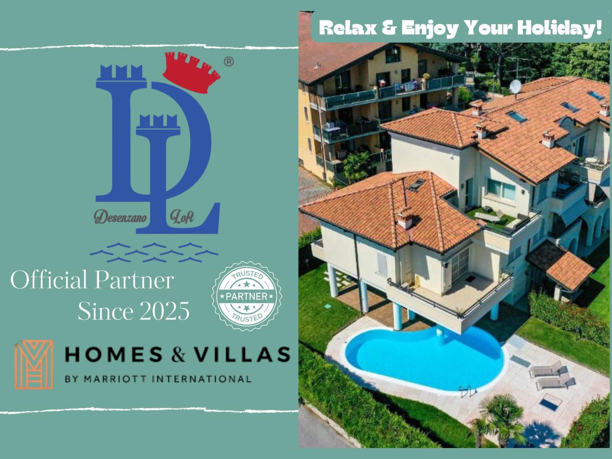 Desenzanoloft Official Partner Marriott Homes & Villas - Bea House, Sirmione With Private Garden And Share Pool Bagian luar foto