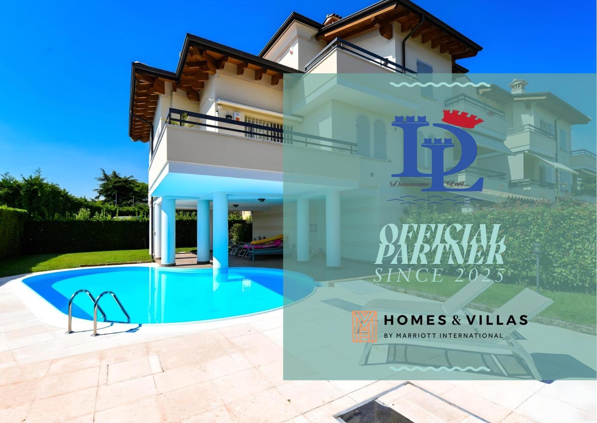 Desenzanoloft Official Partner Marriott Homes & Villas - Bea House, Sirmione With Private Garden And Share Pool Bagian luar foto